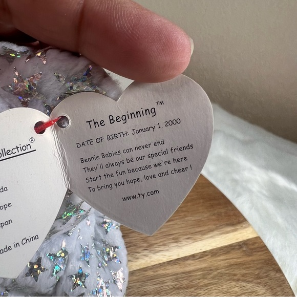 Vintage TY The Beginning Beanie Baby - Picture 5 of 8